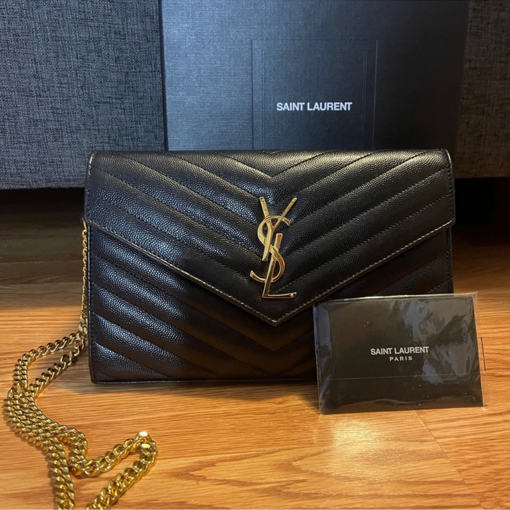 YSL yves saint laurent envelope bag